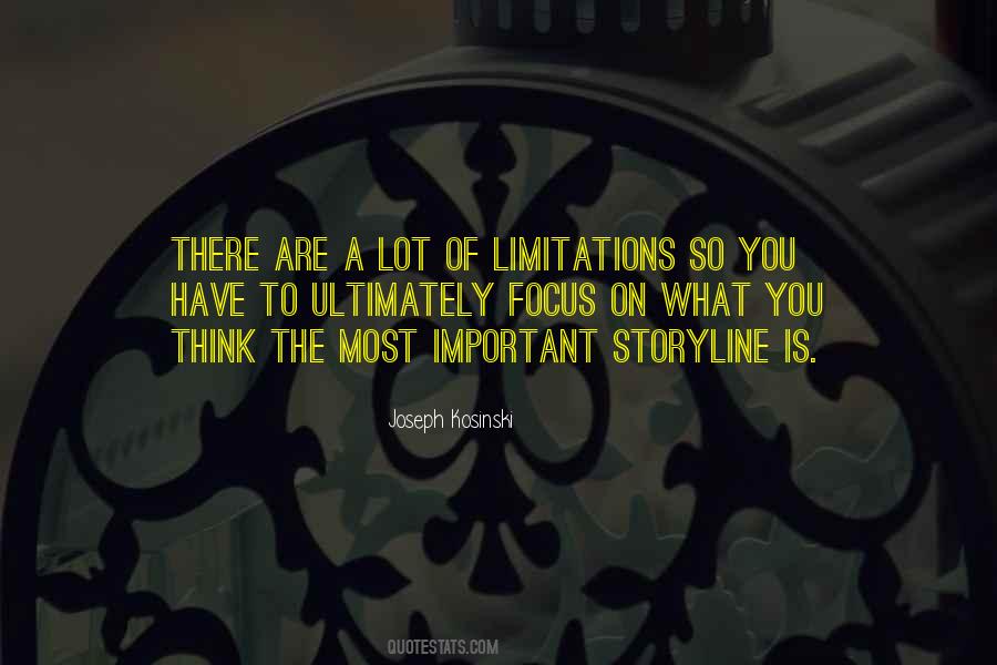 Important Storyline Quotes #221255