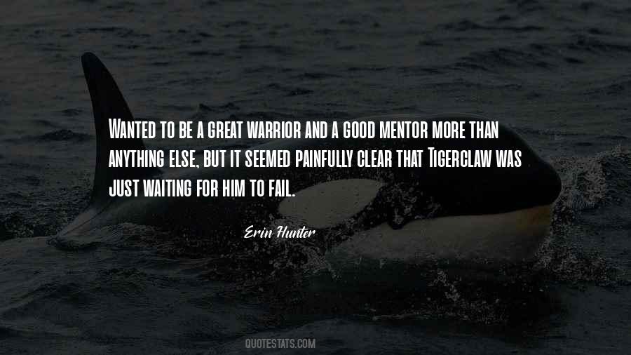 A Great Warrior Quotes #1589133