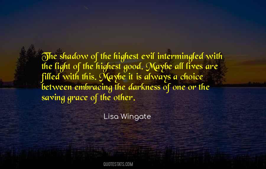 Shadow Of Light Quotes #259649