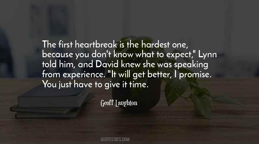 The Hardest Time Quotes #1374791