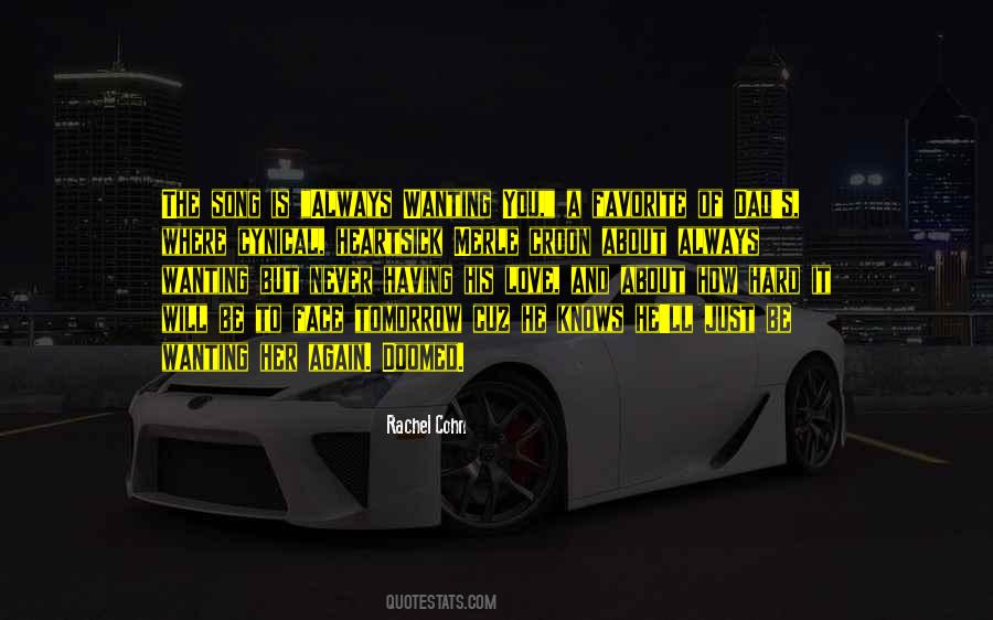 Love Tomorrow Quotes #1707324