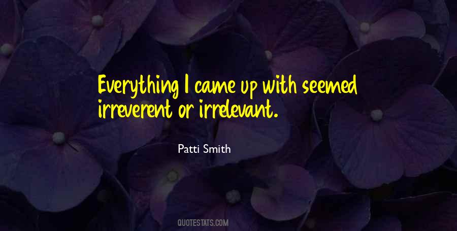 Best Irreverent Quotes #230190