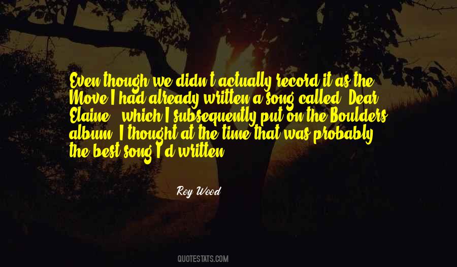 Which Song Quotes #1366214