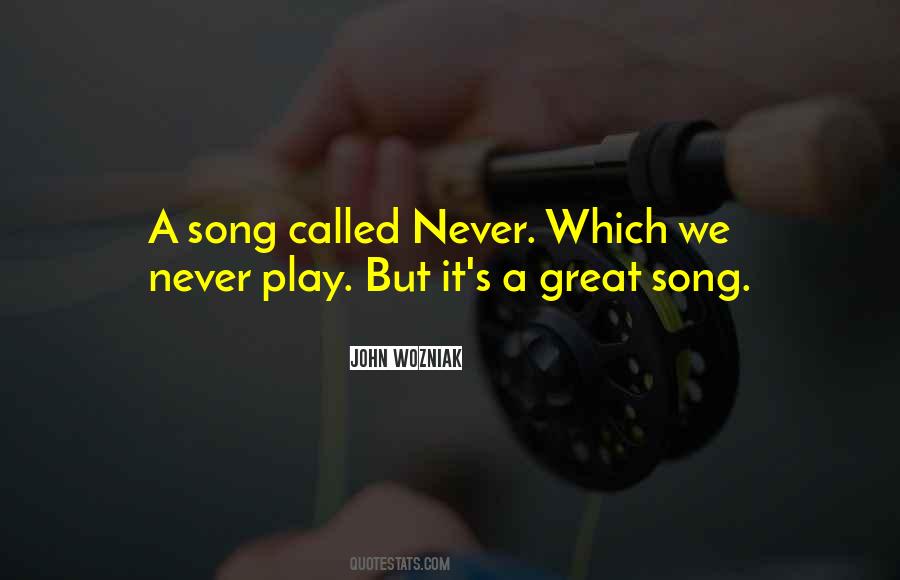 Which Song Quotes #1459796