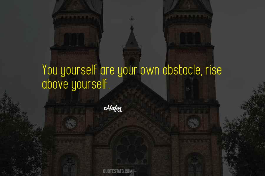Rise Above Yourself Quotes #813158