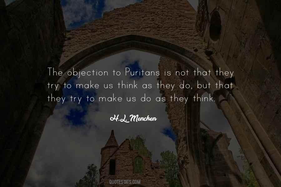 Quotes About The Puritans #1102706