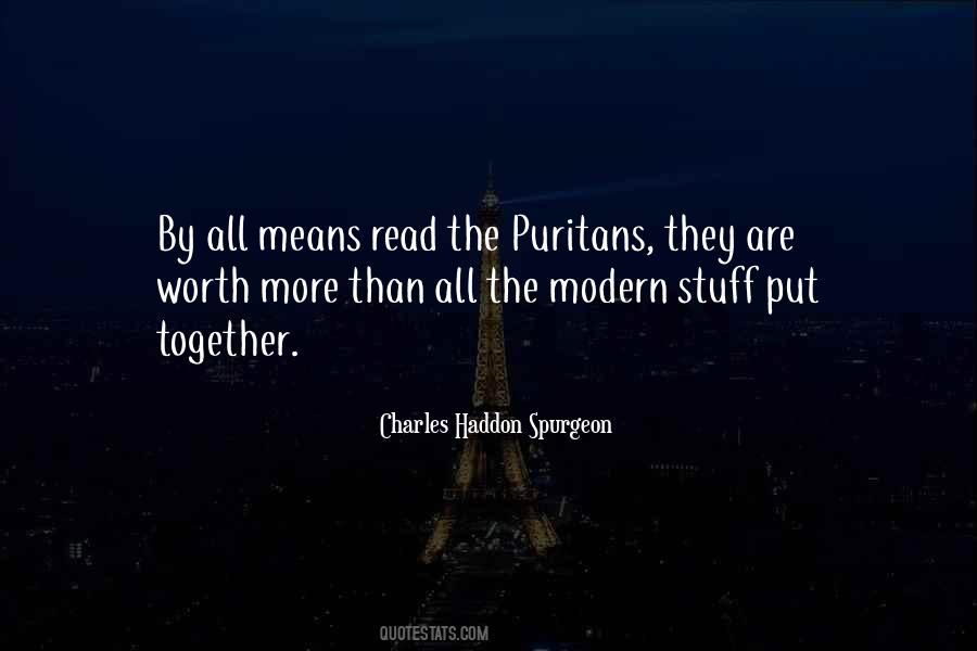 Quotes About The Puritans #863236