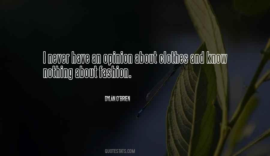 Opinion About Quotes #1077641