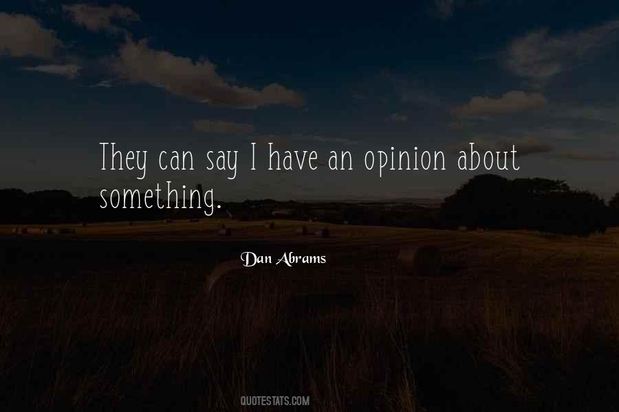 Opinion About Quotes #172931