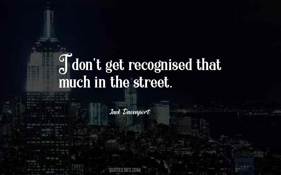 In The Street Quotes #1308091