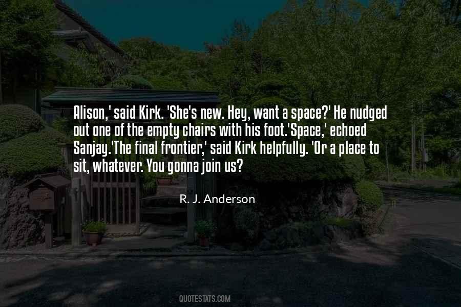 Final Frontier Quotes #428310