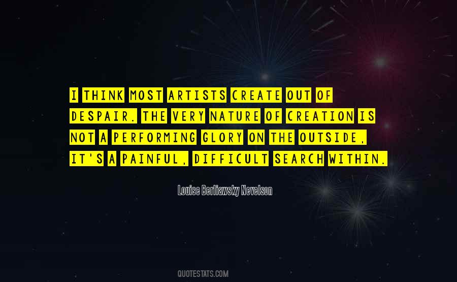 Creation Of Nature Quotes #1086087