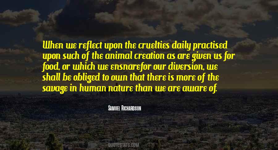 Creation Of Nature Quotes #259959