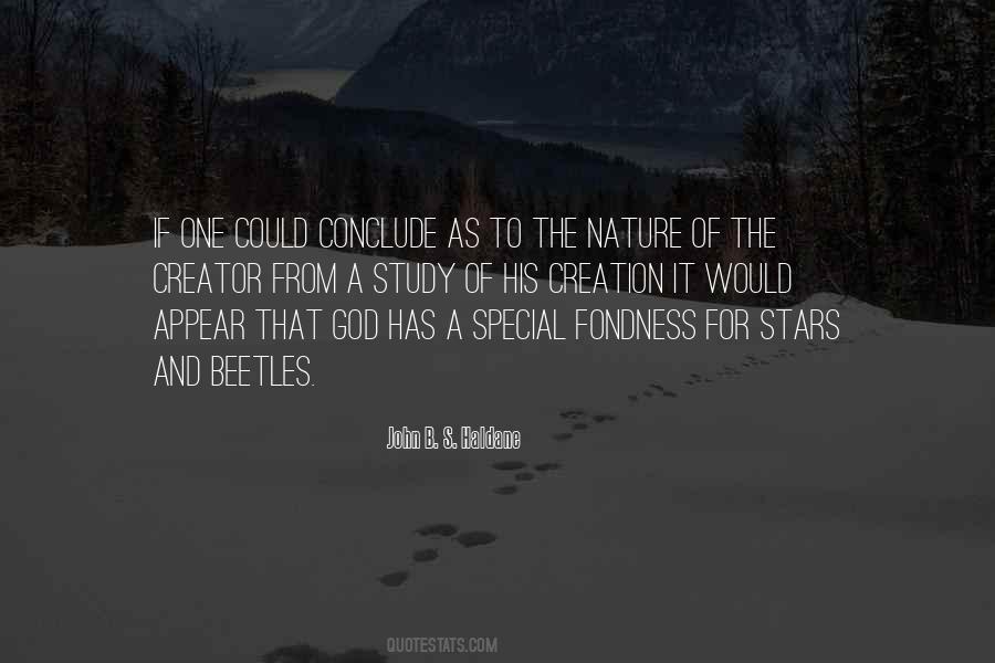 Creation Of Nature Quotes #363176