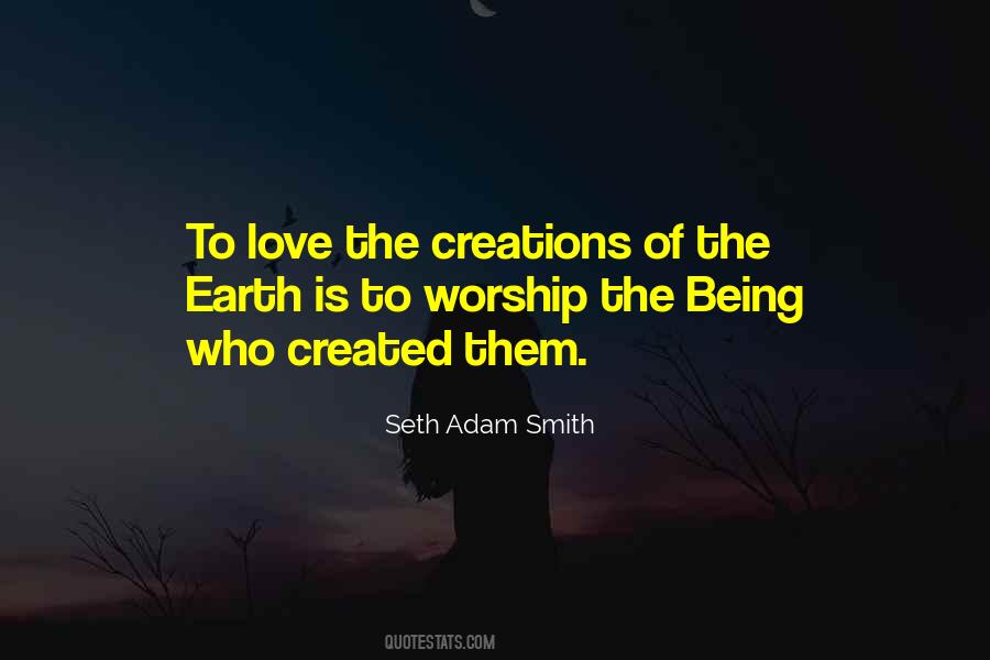 Creation Of Nature Quotes #500383