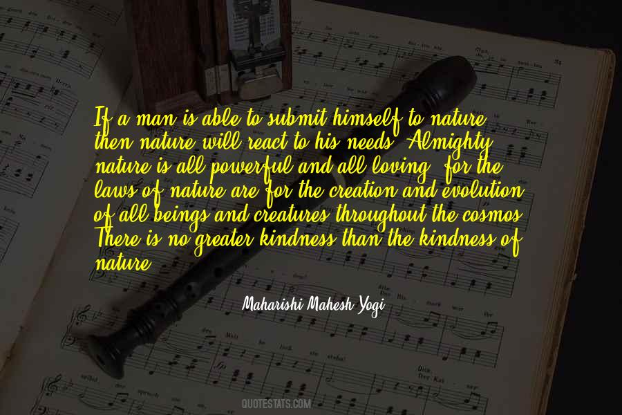 Creation Of Nature Quotes #574667