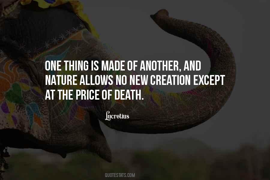 Creation Of Nature Quotes #739962