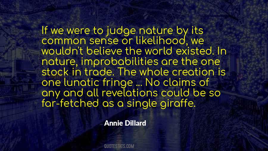 Creation Of Nature Quotes #914619