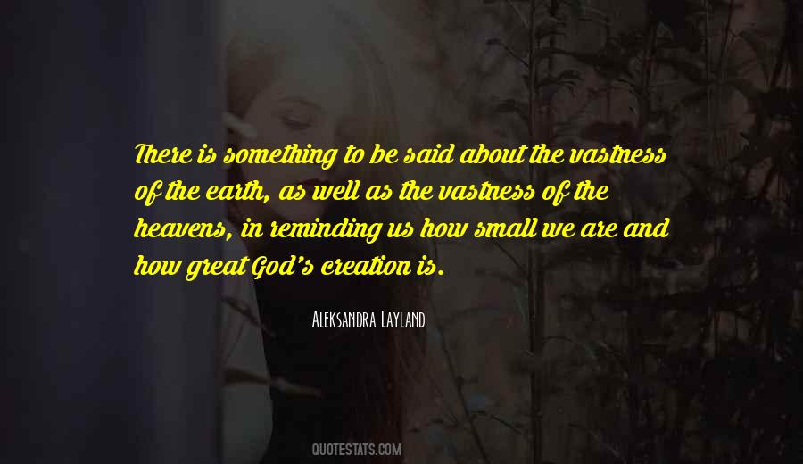 Creation Of Nature Quotes #922135