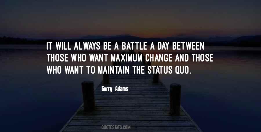 Status Change Quotes #1625965