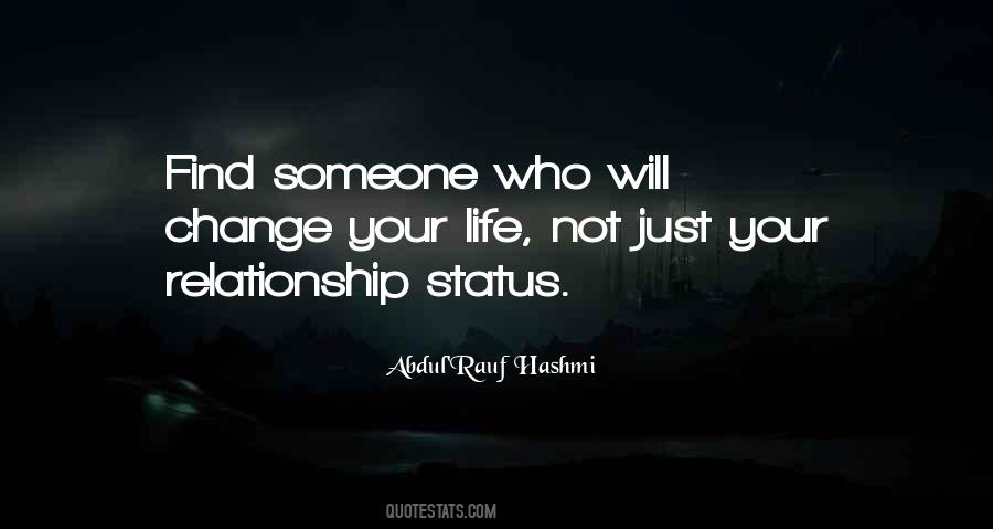 Status Change Quotes #463587