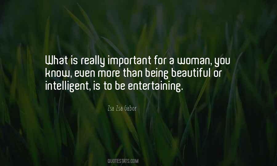 What A Beautiful Woman Quotes #1786153