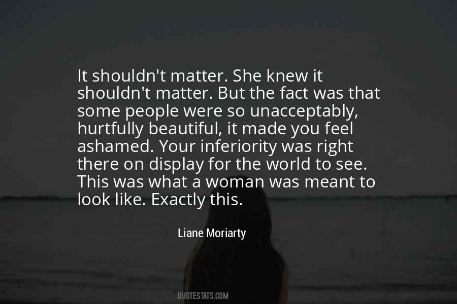 What A Beautiful Woman Quotes #604971