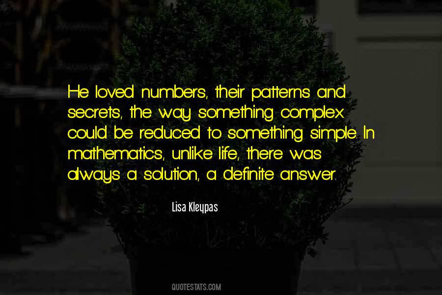 Mathematics Life Quotes #623163