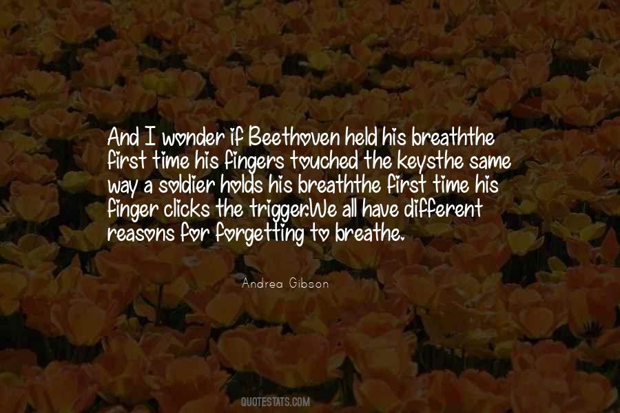 Time To Breathe Quotes #1744742