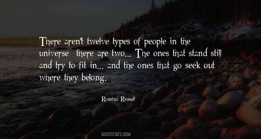 You Belong To The Universe Quotes #1422931