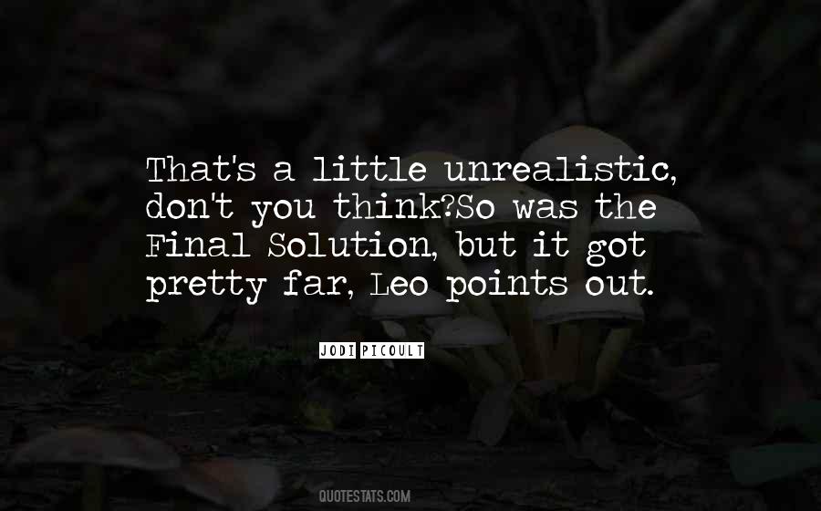 Final Solution Quotes #1599101