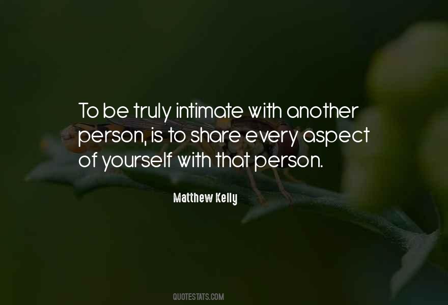 Share Yourself Quotes #1077986