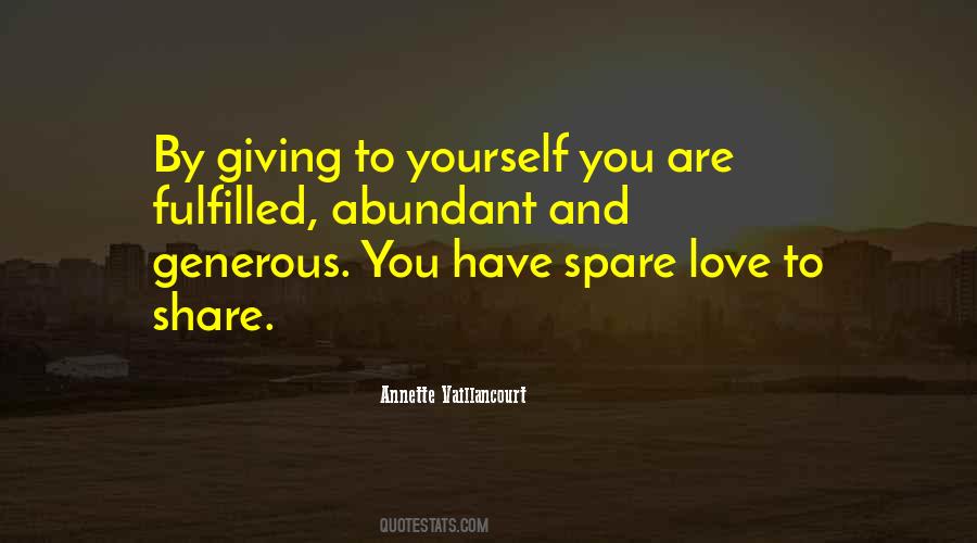 Share Yourself Quotes #1419437