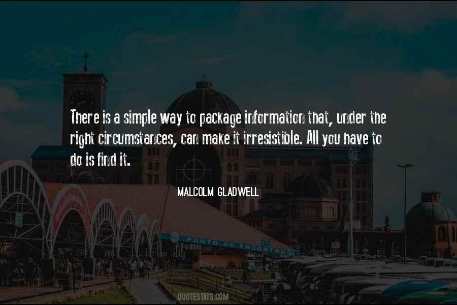 Quotes About Having The Right Information #106018