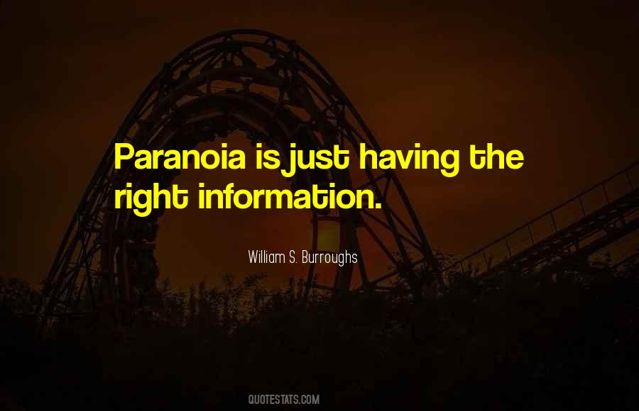 Quotes About Having The Right Information #771185