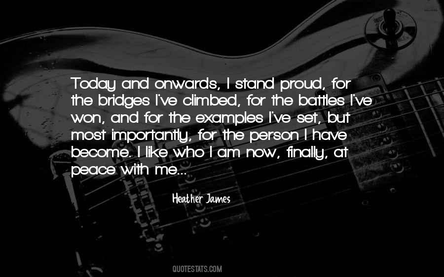 Finally At Peace Quotes #1420753