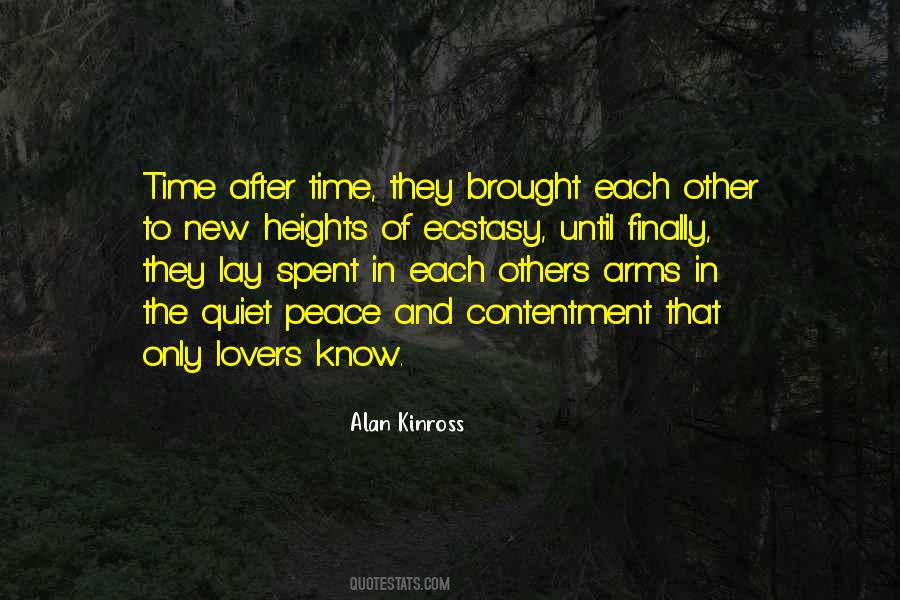 Finally At Peace Quotes #802860