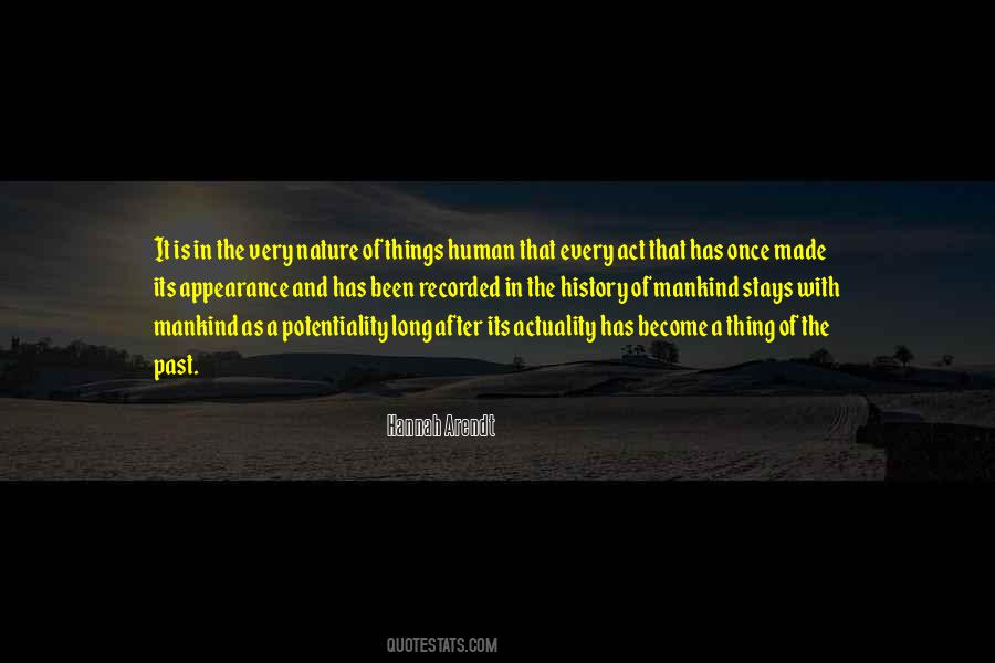 Quotes About The History Of Mankind #209797