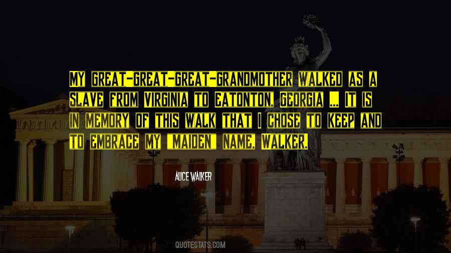 Great Great Grandmother Quotes #145175
