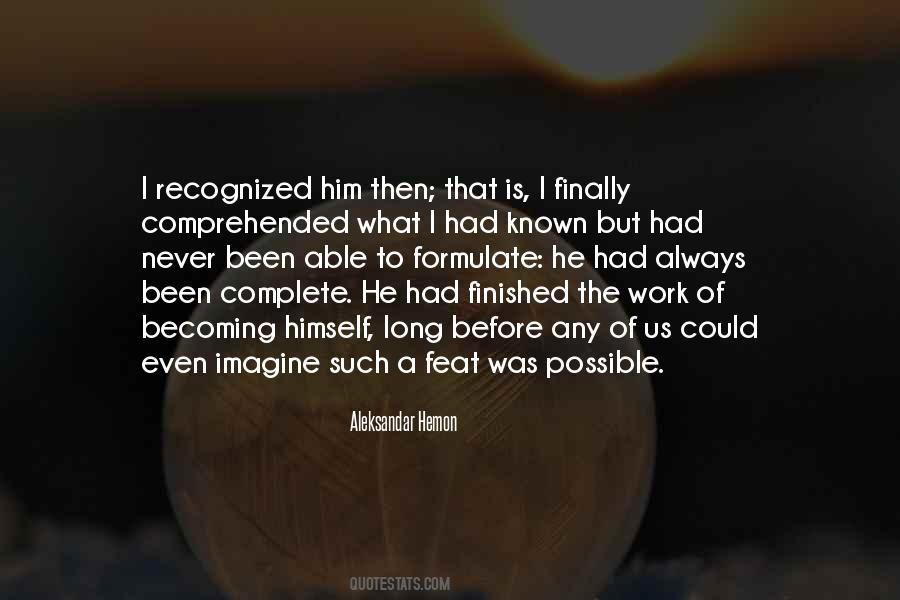 Finally Complete Quotes #1430171