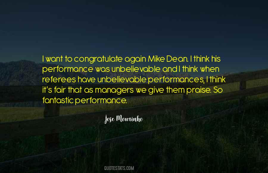 Mike Dean Quotes #1007214