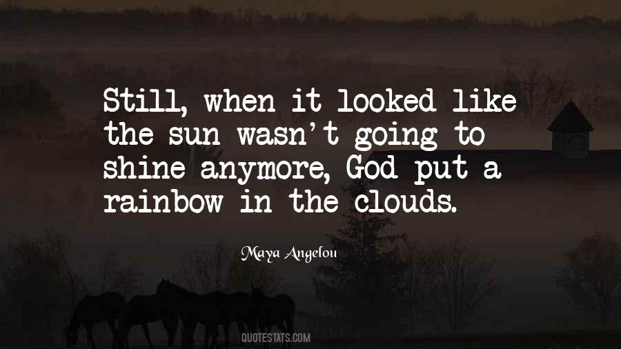 God Clouds Quotes #1159682