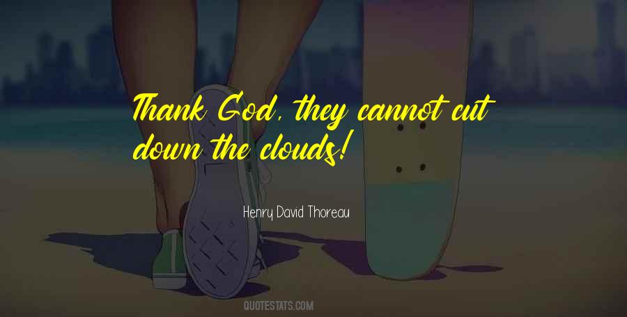 God Clouds Quotes #193237