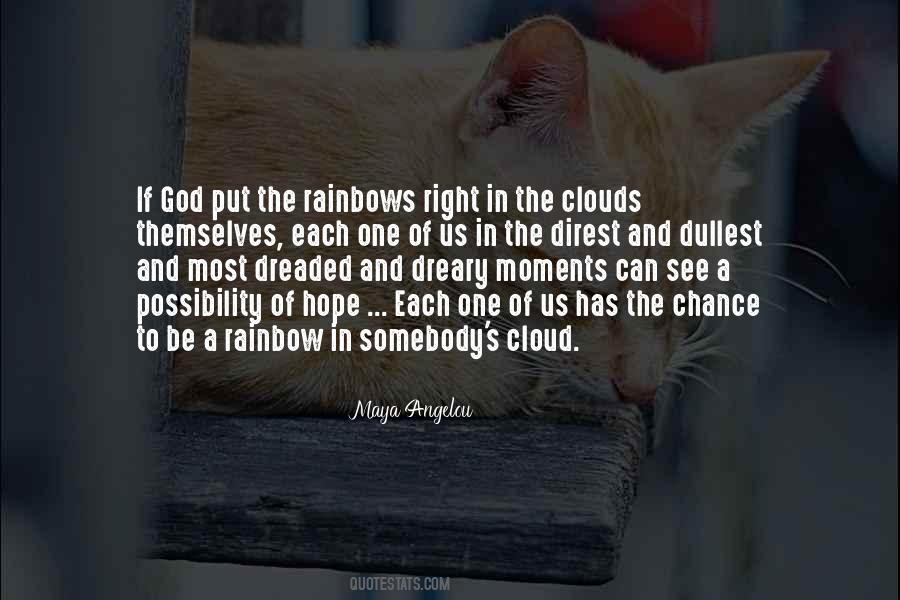 God Clouds Quotes #810334