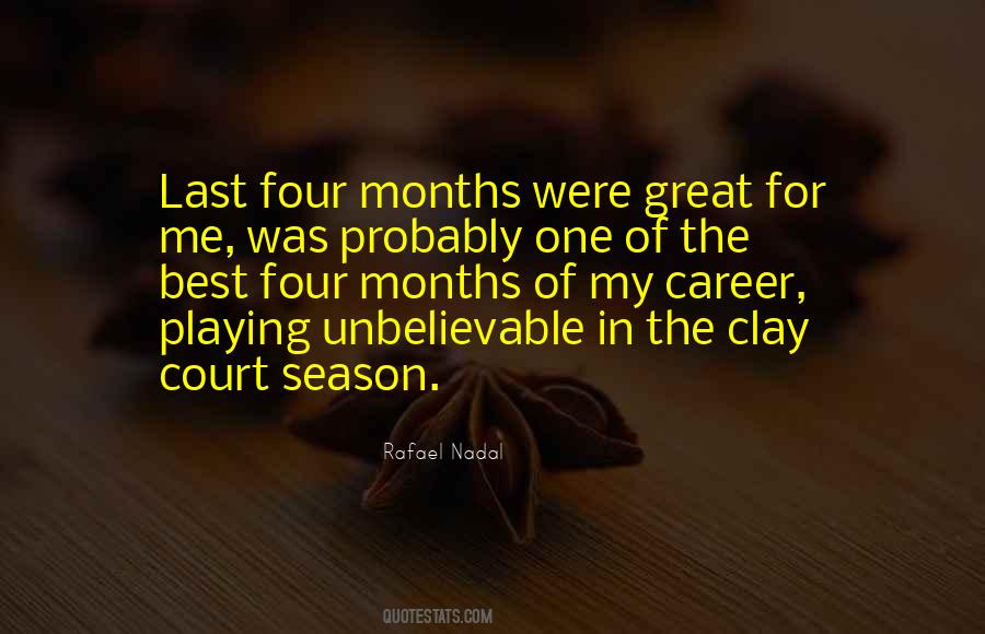 Great Season Quotes #1610116