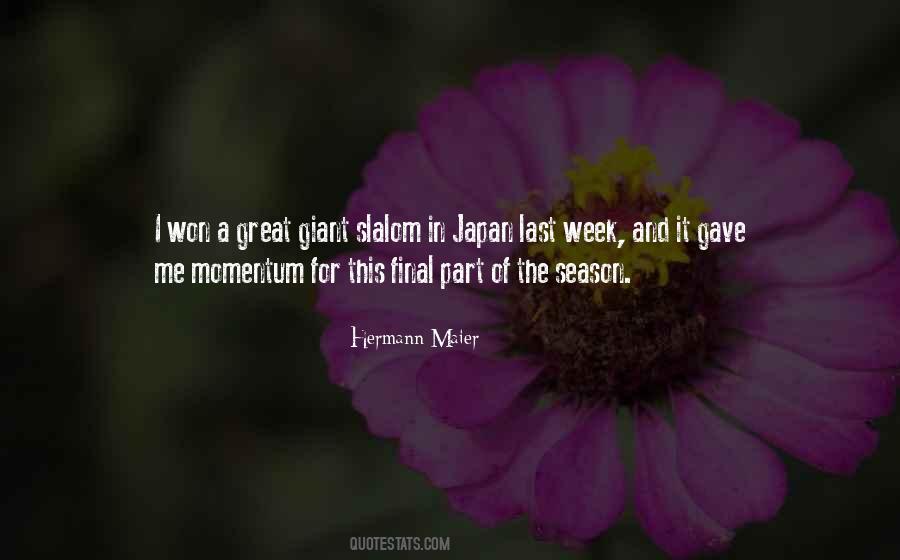 Great Season Quotes #267275