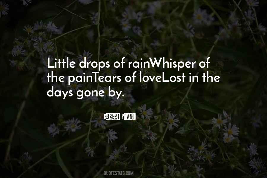 Little Drops Of Rain Quotes #1755276