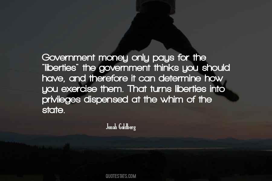 Government Money Quotes #307185