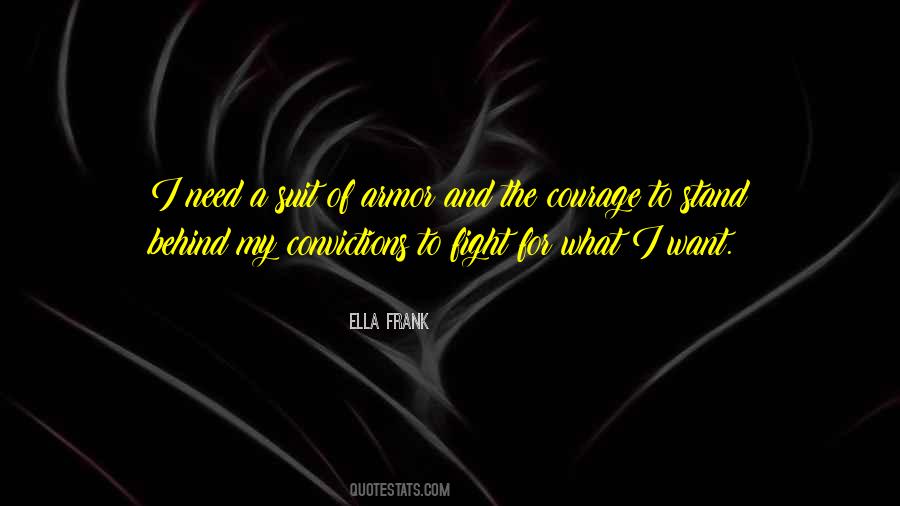 Quotes About Having The Courage Of Your Convictions #119132