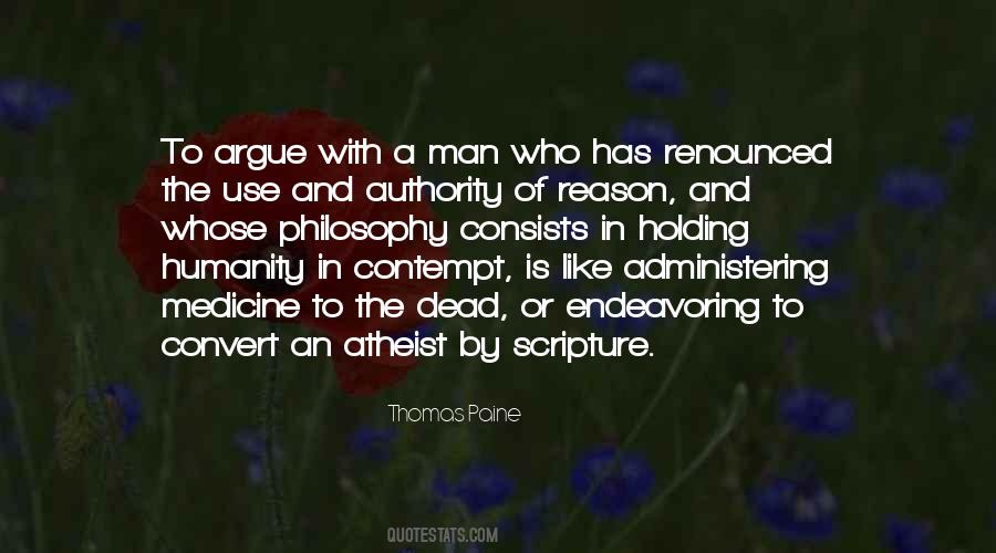 Medicine Humanity Quotes #1874749